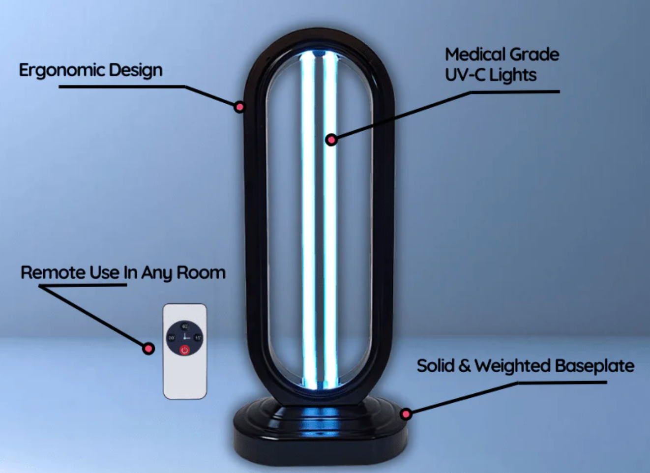 UVO Powered Disinfection Tower